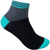 Носки SANTA SOCKS женские черно-бирюзовые (1216083) - ВОЕНТОРГ ТЫЛОВИК