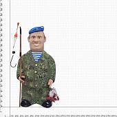 Скульптура Бар - заначка ВДВшник ( десантник ) рыбак с уловом (4904048) - ВОЕНТОРГ ТЫЛОВИК