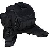 Сумка-органайзер TAC на плечо тактическая MOLLE черная (3310106) - ВОЕНТОРГ ТЫЛОВИК