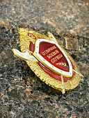 Знак нагрудный ФСВНГ ( Росгвардия ) РФ ОТЛИЧНИК БОЕВОЙ СЛУЖБЫ 1 степени / 1000 (2301638) - ВОЕНТОРГ ТЫЛОВИК