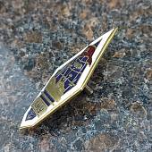 Знак нагрудный ( ромб ) об окончании ЛМУ-ММФ СССР ( Ленинградское мореходное училище Министерства морского флота ) (2301959) - ВОЕНТОРГ ТЫЛОВИК