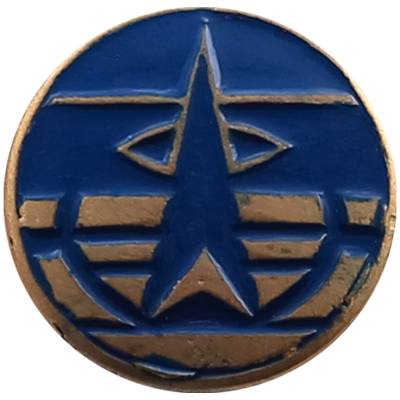 Знак фрачный Эмблема ВКС России на пимсе (2302054) - HAKKI.RU