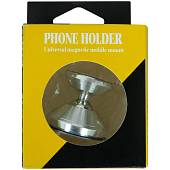Автомобильный держатель MOUNT HOLDER магнитный для телефона серебристый (11020024) - ВОЕНТОРГ ТЫЛОВИК