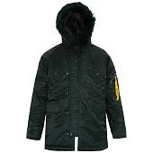 Куртка NORD DENALI аляска HUSKY DENALI BLACK LINE черная (1105174) - ВОЕНТОРГ ТЫЛОВИК