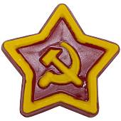 Мыло ручной работы ( авторское ) Звезда СССР ( серп и молот ) (4804993) - ВОЕНТОРГ ТЫЛОВИК