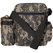 Сумка TAC тактическая камуфлированная на плечо м.1356 25х20х10 5 л цифра белая (3310144) - ВОЕНТОРГ ТЫЛОВИК