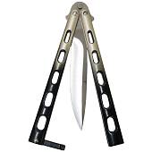 Нож бабочка ( балисонг ) BENCHMADE складной черно-серый (3915012) - ВОЕНТОРГ ТЫЛОВИК