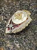 Знак нагрудный ОТЛИЧНИК ФИЗИЧЕСКОЙ ПОДГОТОВКИ И СПОРТА закрутка (2301378) - ВОЕНТОРГ ТЫЛОВИК