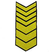 Знак - годичка ( нашивка шеврон ) нарукавный за выслугу лет ( по годам службы ) 19 лет вышитый (2508044) - ВОЕНТОРГ ТЫЛОВИК