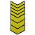 Знак - годичка ( нашивка шеврон ) нарукавный за выслугу лет ( по годам службы ) 19 лет вышитый (2508044) - HAKKI