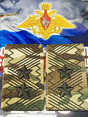 Фальш-погоны ( фальш погоны муфта ) ВС РФ полевые камуфлированные ГЕНЕРАЛ-ЛЕЙТЕНАНТ мультикам (2214131) - ВОЕНТОРГ ТЫЛОВИК