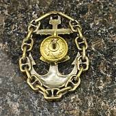 Знак нагрудный Капитан / Штурман СССР закрутка (2301577) - ВОЕНТОРГ ТЫЛОВИК
