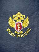Футболка ФСКН России вышитая черная (1208025) - ВОЕНТОРГ ТЫЛОВИК