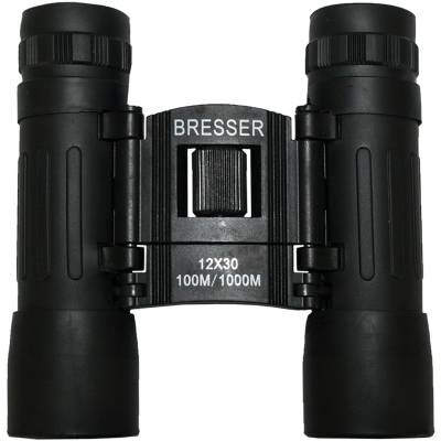 Бинокль BRESSER 12х30 100М/1000М черный (3301971) - HAKKI.RU