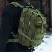 Рюкзак TAC штурмовой 30х45х23 30 л оливковый (3306992) - ВОЕНТОРГ ТЫЛОВИК
