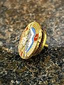 Знак квалификационный ВС РФ ГОРНОЙ ПОДГОТОВКИ ВОЕННОСЛУЖАЩИХ 1 уровень (2303037) - ВОЕНТОРГ ТЫЛОВИК