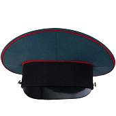 Фуражка для военнослужащих МО офицерская парадная ОВ черный околыш / тулья 8 см уставная морская волна (1406981) - ВОЕНТОРГ ТЫЛОВИК