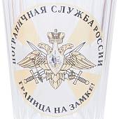 Стакан граненый с символикой ПС ( Пограничная служба ) ФСБ России / Граница на замке! (4609077) - ВОЕНТОРГ ТЫЛОВИК