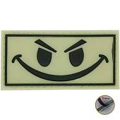 Нашивка ( шеврон патч patch ) тактическая Smile 3D PVC ( пластизоль ) на липучке 7х3,5 флуоресцентная (2504073) - ВОЕНТОРГ ТЫЛОВИК