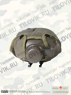 Фляга NATO ( НАТО ) походная с подсумком оливковая (3407076) - HAKKI.RU