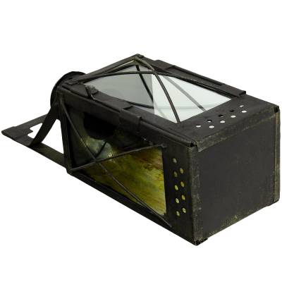 Фонарь свечной железнодорожный 1958 г. черный оригинал (3311010) - HAKKI.RU