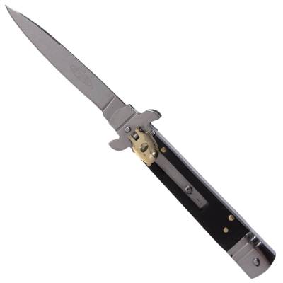Нож складной MICROTECH автоматический выкидной черный (3913052) - HAKKI.RU