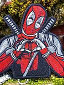 Нашивка ( шеврон патч patch ) тактическая ДЭДПУЛ / DEADPOOL вышитая на липучке 9х8 (2509906) - ВОЕНТОРГ ТЫЛОВИК