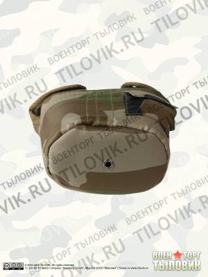 Фляга NATO ( НАТО ) походная с подсумком лесной камуфляж (3407081) - HAKKI.RU