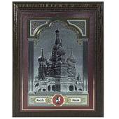 Плакетка ( панно ) Храм Василия Блаженного Москва / Moscow 155х205 (4406982) - ВОЕНТОРГ ТЫЛОВИК