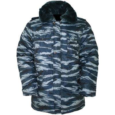 Куртка Аляска зимняя камуфлированная камыш серый (1105986) - HAKKI.RU