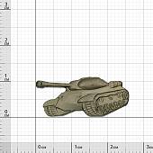 Эмблема ( знак ) петличная ( петлица ) Танковые войска левая защитная (2102083) - ВОЕНТОРГ ТЫЛОВИК