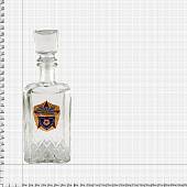 Набор подарочный с символикой ВВС СССР графин ( штоф ) низкий + 6 стопок ( рюмок ) (4801088) - ВОЕНТОРГ ТЫЛОВИК