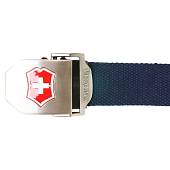 Ремень стропа брючный мужской с бляхой ( пряжкой ) Victorinox D115-21 темно-синий (1606054) - ВОЕНТОРГ ТЫЛОВИК