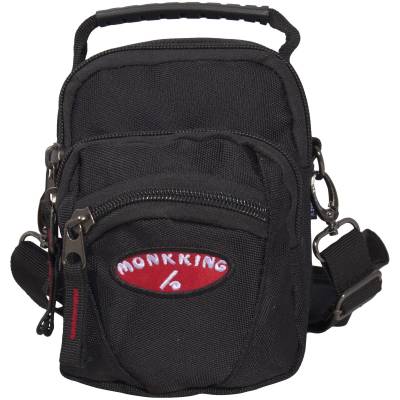 Сумка ( барсетка ) MONKKING поясная G-27 черная (3310135) - HAKKI.RU