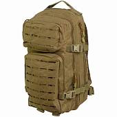 Рюкзак TAC тактический Assault Laser Cut MOLLE 22х46х30 30 л коричневый (3306026) - ВОЕНТОРГ ТЫЛОВИК
