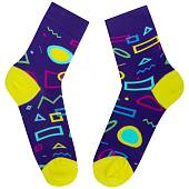 Носки SANTA SOCKS женские Геометрические фигуры фиолетовые (1216072) - ВОЕНТОРГ ТЫЛОВИК