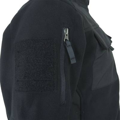 Куртка 726 GEAR тактическая демисезонная флисовая черная (1105951) - HAKKI.RU