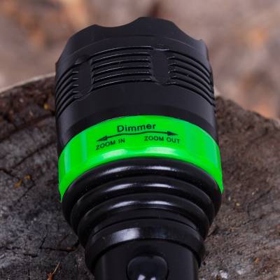 Фонарь LED карманный светодиодный zoom черный (3311997) - HAKKI.RU