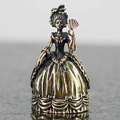 Колокольчик сувенирный Дама с веером бронзовый (4416010) - ВОЕНТОРГ ТЫЛОВИК