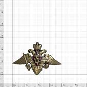 Знак нагрудный Сухопутные войска на пимсе золотистый (2301904) - ВОЕНТОРГ ТЫЛОВИК