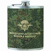 Набор подарочный с символикой ВДВ ( Воздушно-десантные войска ) России ( фляжка 8 OZ-240 мл + 3 стопки ) (4801889) - ВОЕНТОРГ ТЫЛОВИК