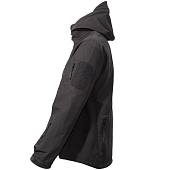 Куртка TAC SoftShell тактическая демисезонная ветровлагозащитная мембрана черная (1105942) - ВОЕНТОРГ ТЫЛОВИК