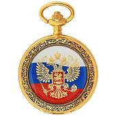 Часы карманные ПОЛЕТ ( POLJOT ) кварцевые мужские с символикой ГРУ ГШ ВС РФ 2035/905.6.001 (4104010) - ВОЕНТОРГ ТЫЛОВИК