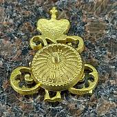 Знак нагрудный Вензель Александр II закрутка (2305984) - ВОЕНТОРГ ТЫЛОВИК