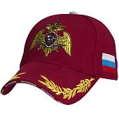 Бейсболка с символикой ФСВНГ ( Росгвардия ) РФ вышитая краповая (1401070) - ВОЕНТОРГ ТЫЛОВИК