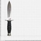 Нож туристический САРО ( SARO ) Кречет 65х13 в чехле резина (3917099) - ВОЕНТОРГ ТЫЛОВИК