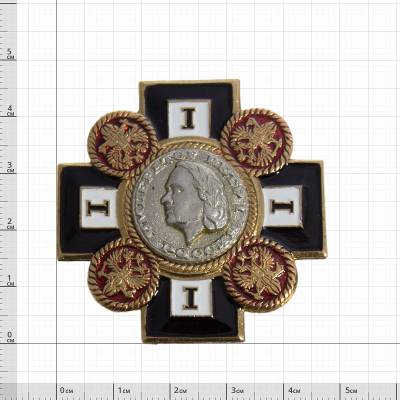 Знак нагрудный ( крест ) Император Петр I / Россия (2301892) - HAKKI.RU