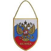 Вымпел мини в авто двухсторонний Флаг России с гербом / Герб Российской Империи (4501961) - ВОЕНТОРГ ТЫЛОВИК