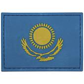 Нашивка ( шеврон патч patch ) тактическая флаг KAZAKHSTAN КАЗАХСТАН 3D PVC ( пластизоль ) на липучке 7х5 голубая (2504136) - ВОЕНТОРГ ТЫЛОВИК