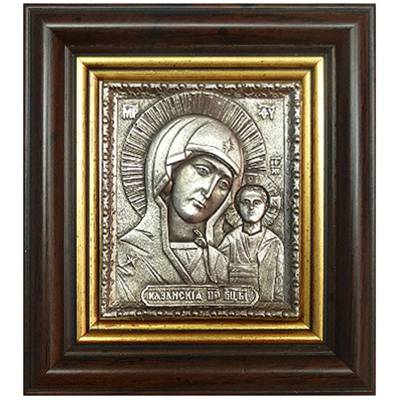 Плакетка ( панно ) Икона Казанская Божья Матерь 110х100 (4406302) - HAKKI.RU